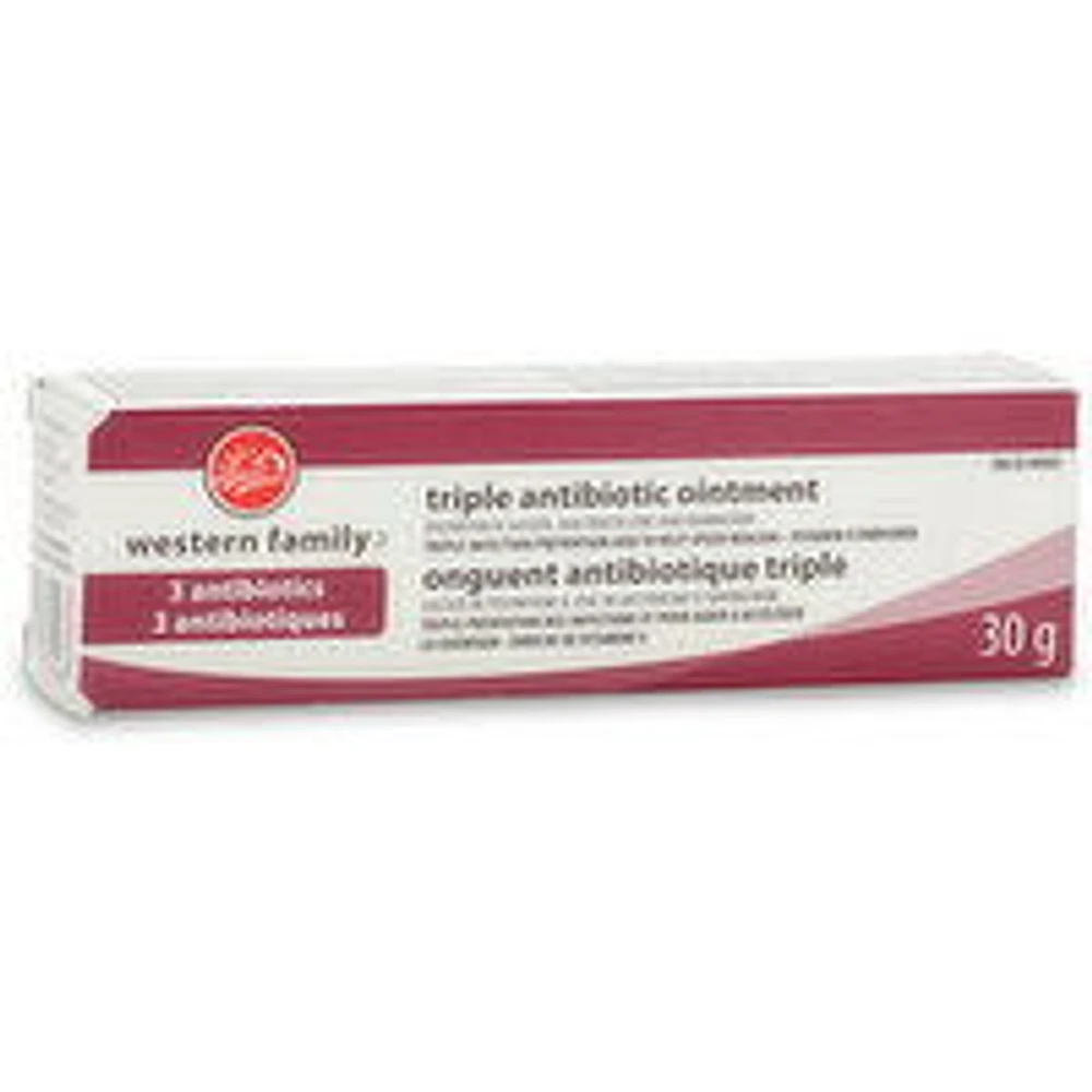Western Family - Triple Antibiotic Ointment, 30 Gram