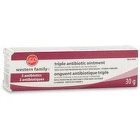 Western Family - Triple Antibiotic Ointment, 30 Gram