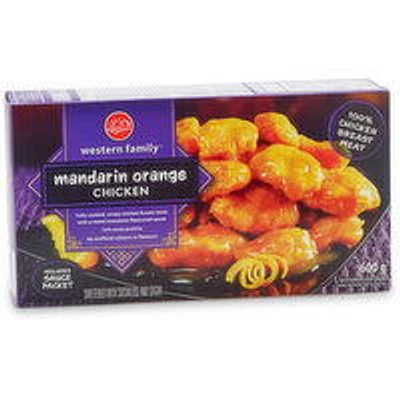 Western Family - Mandarin Orange Chicken, 600 Gram