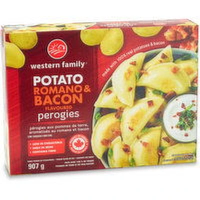 Western Family - Perogies - Potato Bacon & Romano Cheese, 907 Gram