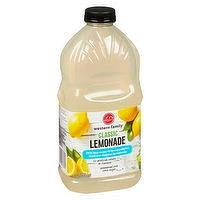 Western Family - Classic Lemonade - Reduced Sugar, 1.89 Litre
