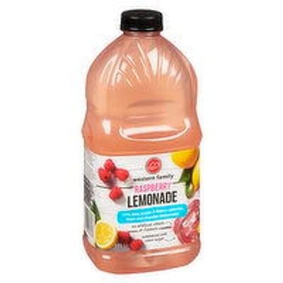 Western Family - Raspberry Lemonade - Reduced Sugar, 1.89 Litre