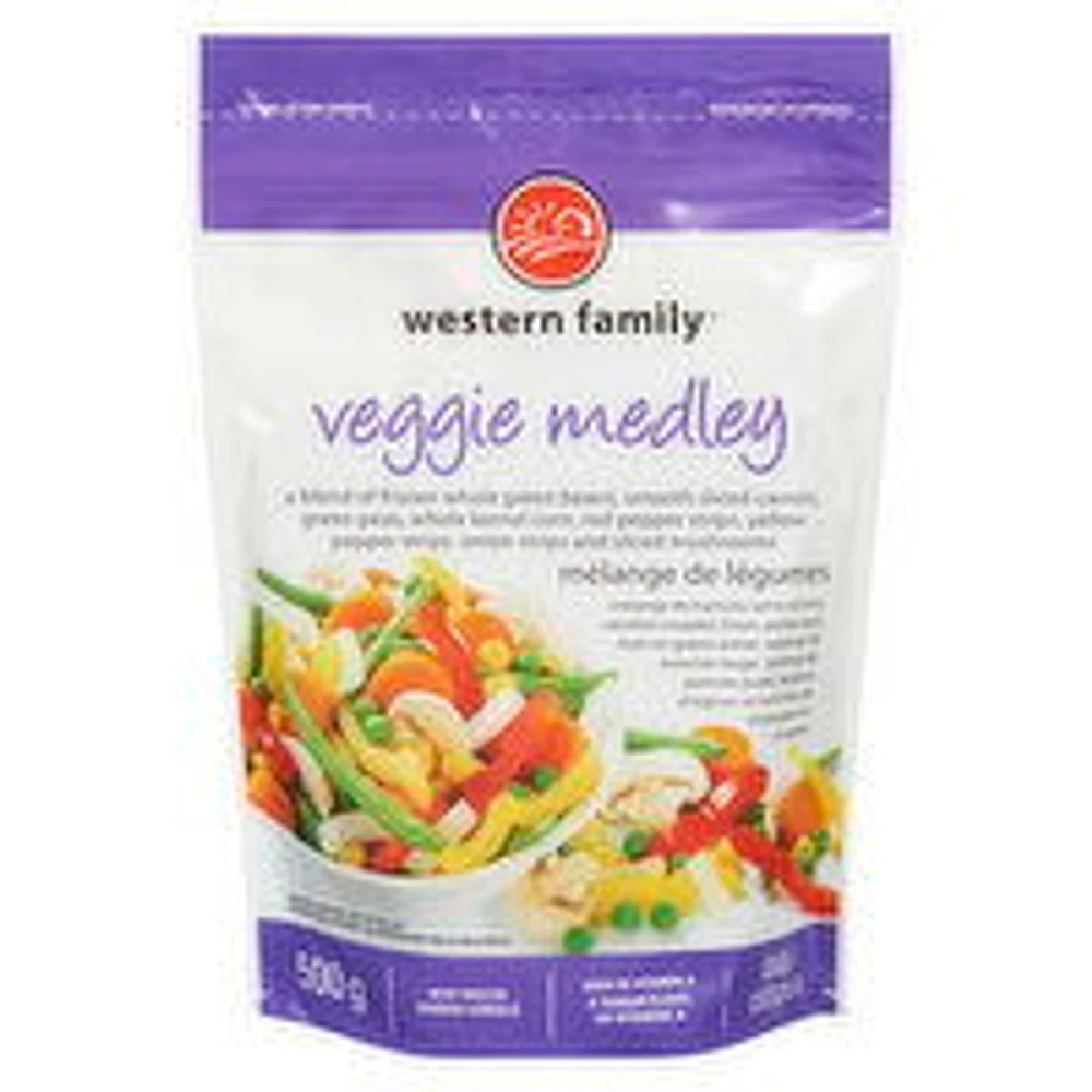 Western Family - Veggie Medley, 500 Gram