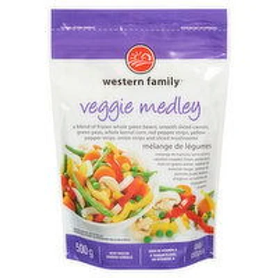Western Family - Veggie Medley, 500 Gram