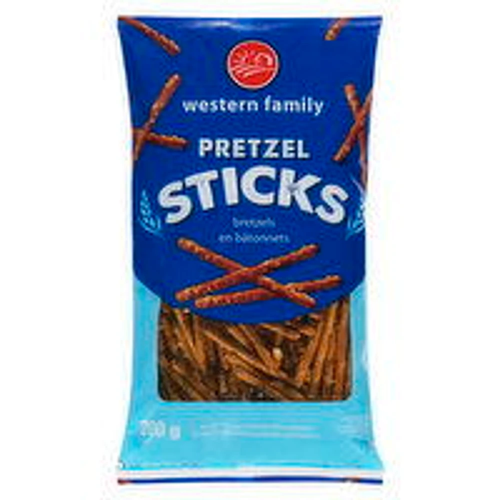 Western Family - Pretzel Sticks, 200 Gram