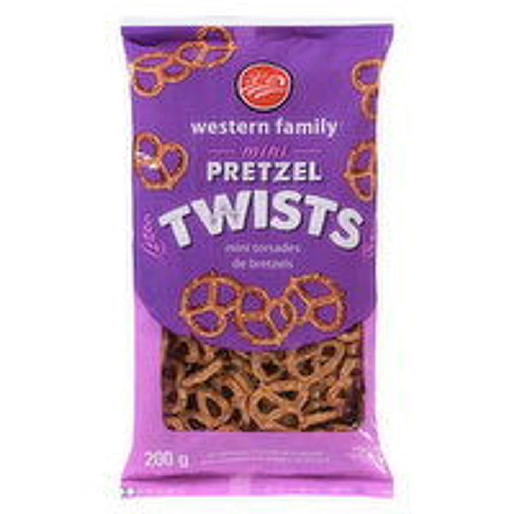 Western Family - Mini Pretzel Twists, 200 Gram