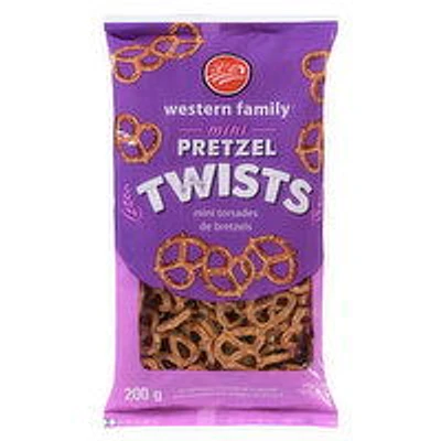 Western Family - Mini Pretzel Twists, 200 Gram