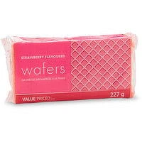 Value Priced - Strawberry Flavoured Ice Wafers, 227 Gram