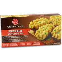 Western Family - Four Cheese Stuffed Potatoes, 568 Gram