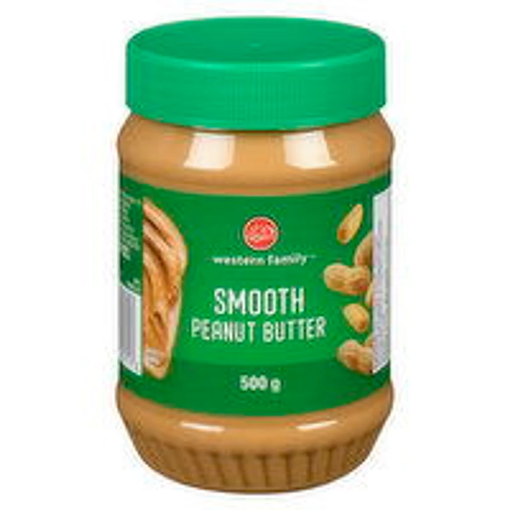 Western Family - Peanut Butter - Smooth, 500 Gram