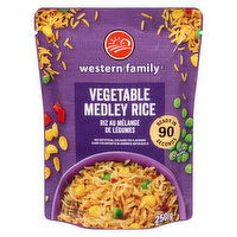 Western Family - Vegetable Medley, 250 Gram