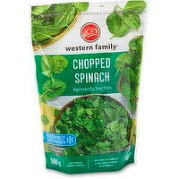 Western Family - Chopped Spinach, 500 Gram