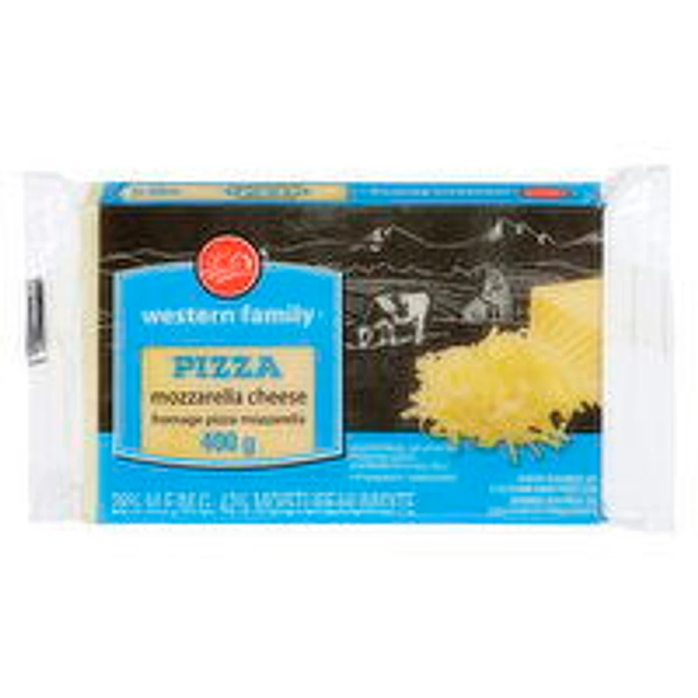 Western Family - WF Pizza Mozzarella Cheese, 400 Gram