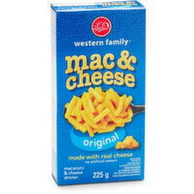 Western Family - Macaroni & Cheese - Original, 225 Gram