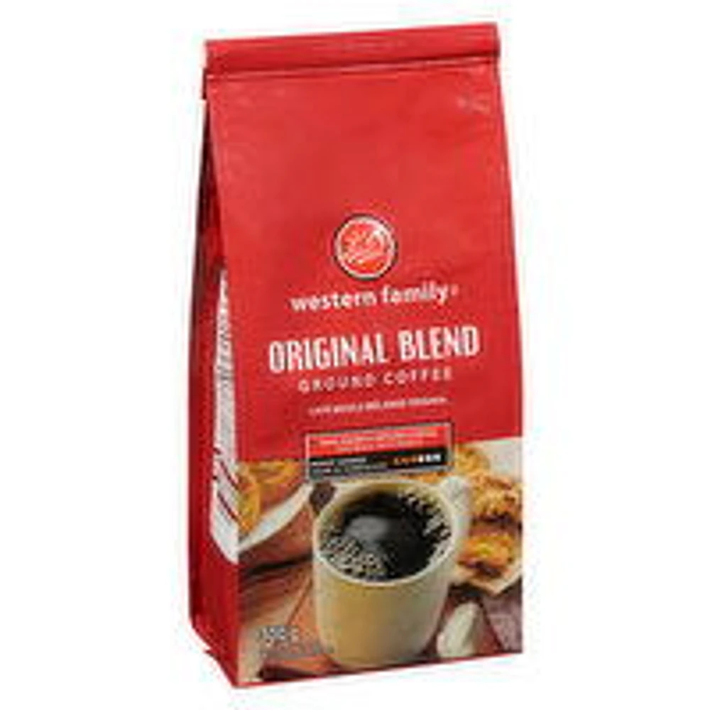 Western Family - Original Blend Ground Coffee, 300 Gram