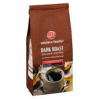 Western Family - Dark Roast Ground Coffee, 300 Gram