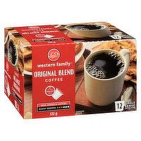 Western Family - Original Blend Coffee K-Cups, 12 Each