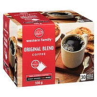 Western Family - Original Blend Coffee K-Cups, 30 Each