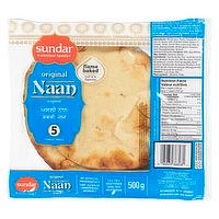 Sundar - Naan Original, 500 Gram