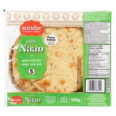 Sundar - Garlic Naan, 500 Gram