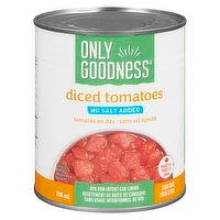 Only Goodness - Diced Tomatoes, No Salt Added, 796 Millilitre