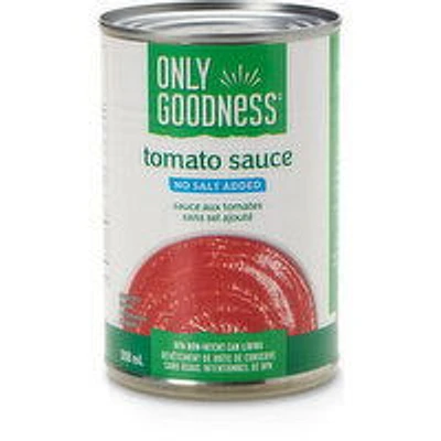 Only Goodness - Tomato Sauce, No Salt Added, 398 Millilitre