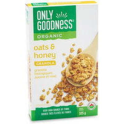 Only Goodness - Organic Oats & Honey Granola, 325 Gram
