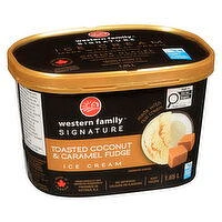 Western Family - Signature Toasted Coconut Caramel Fudge, 1.65 Litre