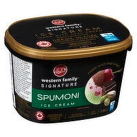 Western Family - Signature Spumoni Ice Cream, 1.65 Litre