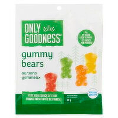 Only Goodness - Gummy Bears - Low Sugar, 50 Gram