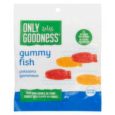 Only Goodness - Gummy Fish Candy, 50 Gram