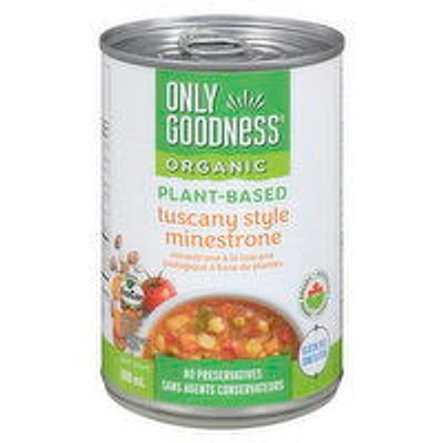 Only Goodness - Organic Plant-Based Tuscany Style Minestrone Soup, 398 Millilitre