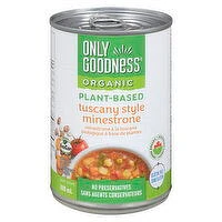 Only Goodness - Organic Plant-Based Tuscany Style Minestrone Soup, 398 Millilitre