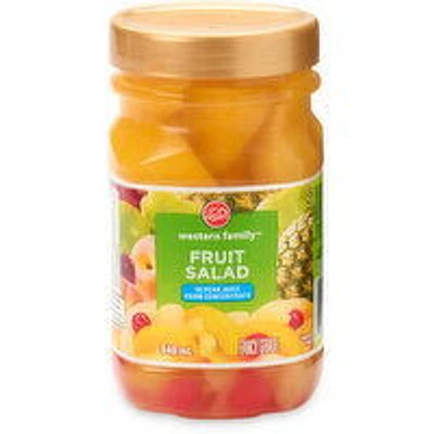 Western Family - Fruit Salad in Pear Juice, 540 Millilitre