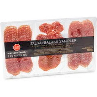 Western Family - Italian Salami Sampler, 200 Gram