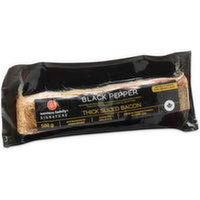 Western Family - Black Pepper Thick Sliced, 500 Gram