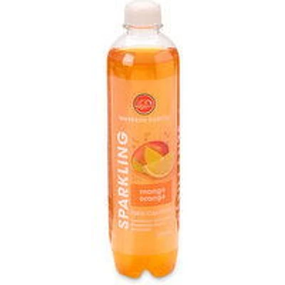 Western Family - Sparkling Water Orange Mango Zero, 509 Millilitre