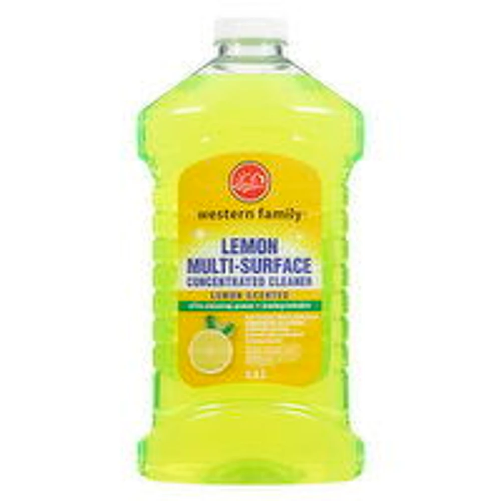 Western Family - Lemon Multi Surface Cleaner, 1.3 Litre