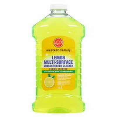 Western Family - Lemon Multi Surface Cleaner, 1.3 Litre