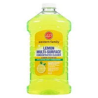 Western Family - Lemon Multi Surface Cleaner, 1.3 Litre