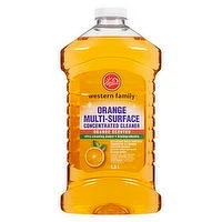 Western Family - Orange Multi Surface Cleaner, 1.3 Litre