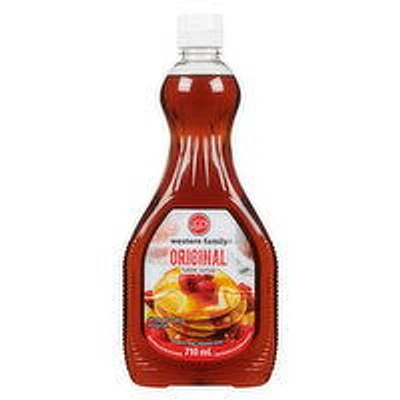 Western Family - Original Pancake Syrup, 710 Millilitre