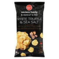 Western Family - Signature Kettle Chips, White Truffle & Sea Salt, 200 Gram