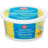 Western Family - Margarine with Canola Oil, 427 Gram