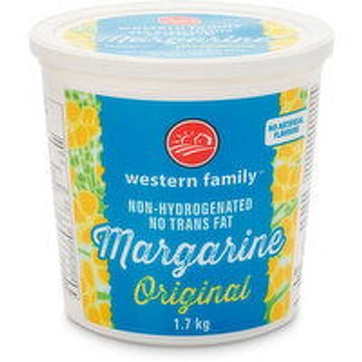 Western Family - Margarine Original, 1.7 Kilogram