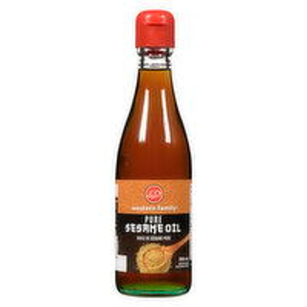 Western Family - Pure Sesame Oil, 300 Millilitre