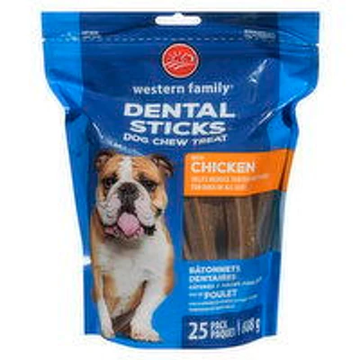 Western Family - Dental Sticks Chicken, 608 Gram