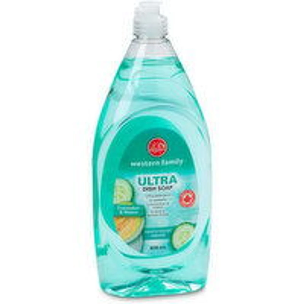 Western Family - WF Ultra Liquid Dish Cucumber & Melon, 828 Millilitre