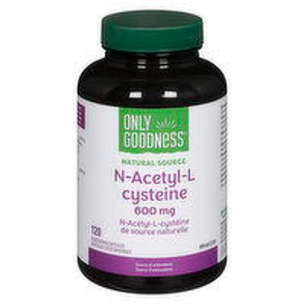 Only Goodness - N-Acetyl-L Cysteine Capsules 600 mg, 120 Gram