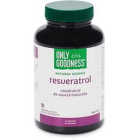 Only Goodness - Resveratrol Capsules, 90 Each